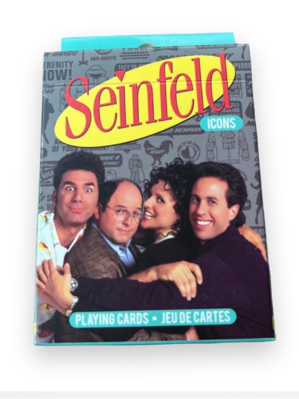 Seinfeld Icons Playing Cards Deck Aquarius Warner Bros Official Licensed NEW